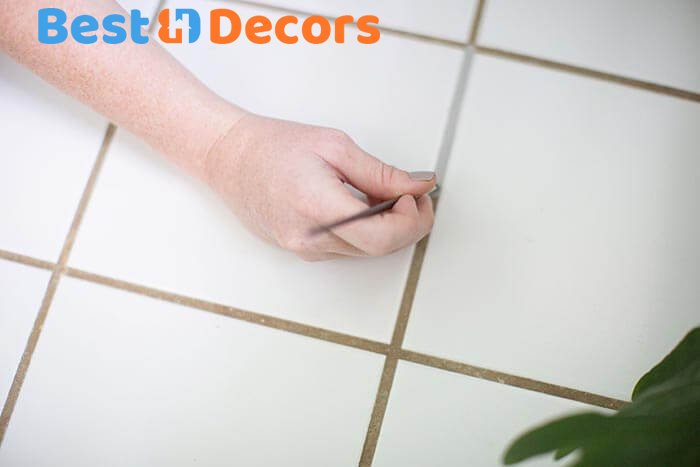 How to Clean Dark Grout That Has Turned White
