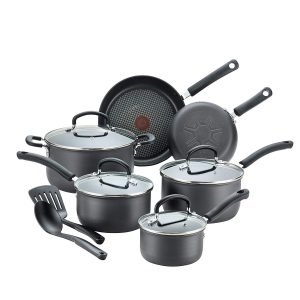 Cook N Home 02410 Stainless Steel 12-Piece Cookware Set
