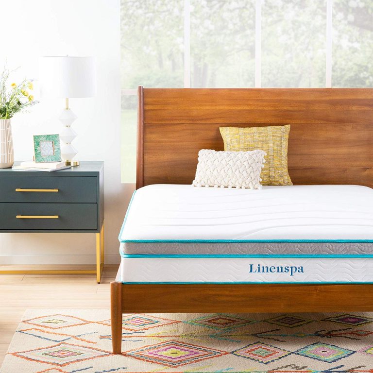 Linenspa 10 Inch Memory Foam and Innerspring Hybrid Mattress​