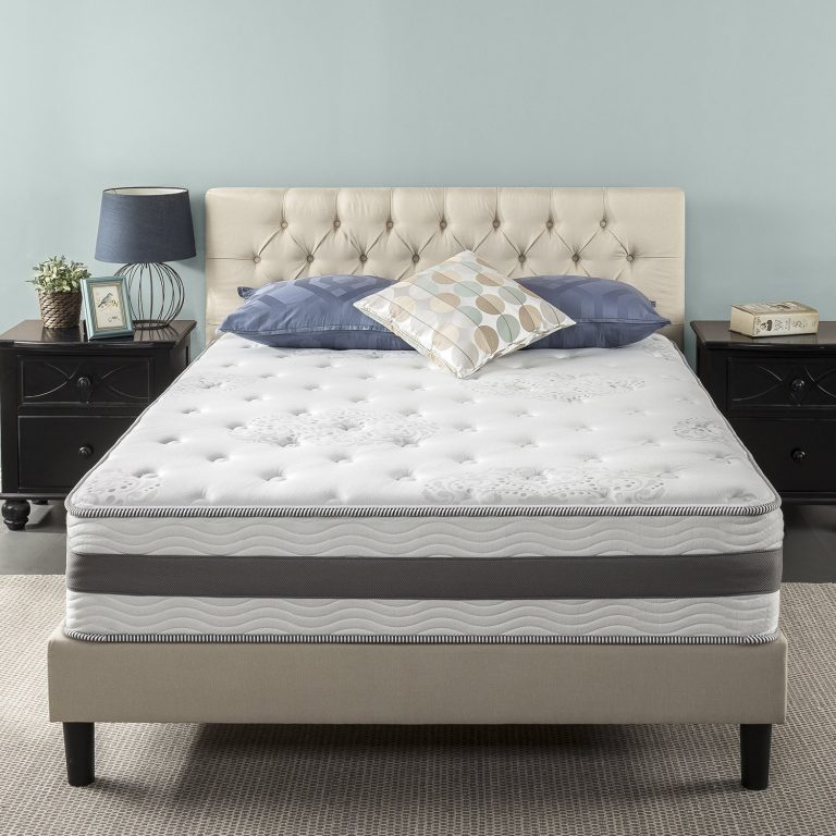 Zinus 12 Inch Gel-Infused Memory Foam Hybrid Mattress​