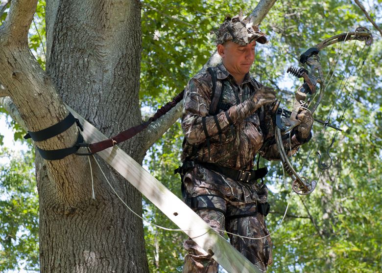 How to Put on A Tree Stand Harness