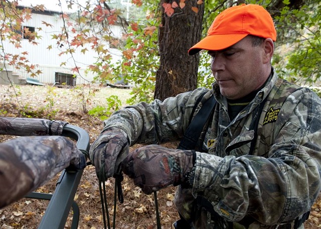 How to Put on A Tree Stand Harness