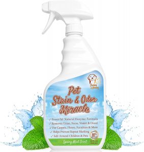 Pet Stain & Odor Miracle - Enzyme Cleaner for Dog and Cat Urine