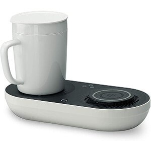 Nomodo Wireless Qi-Certified Fast Charger with Mug Warmer